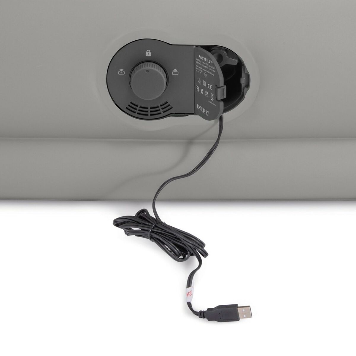 Cama hinchable de poliéster, PVC y ABS, 99 x 42 x 191 cm — imagen 4