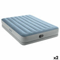 Cama hinchable doble con inflador USB, 152 x 36 x 203 cm