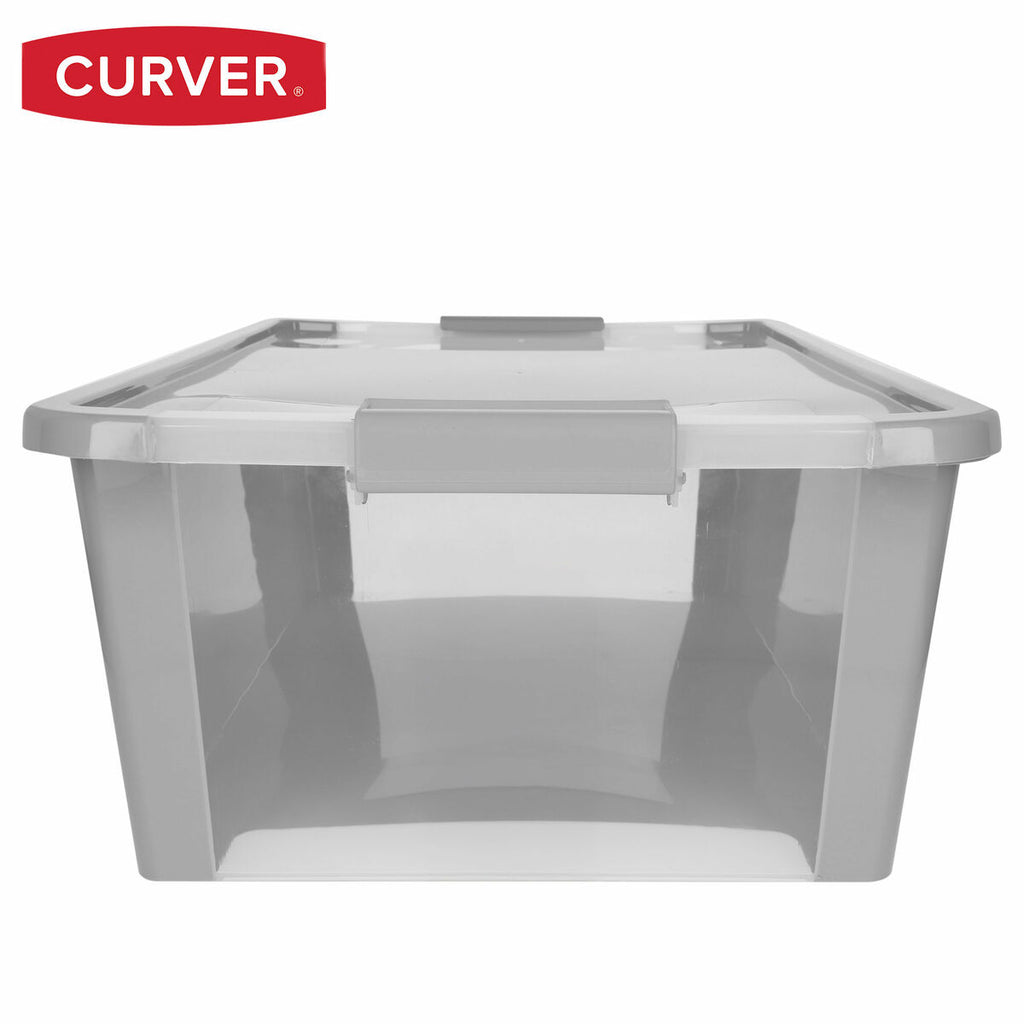 Caja de almacenaje gris Curver de plástico, 26 L (7 unidades) — imagen 2