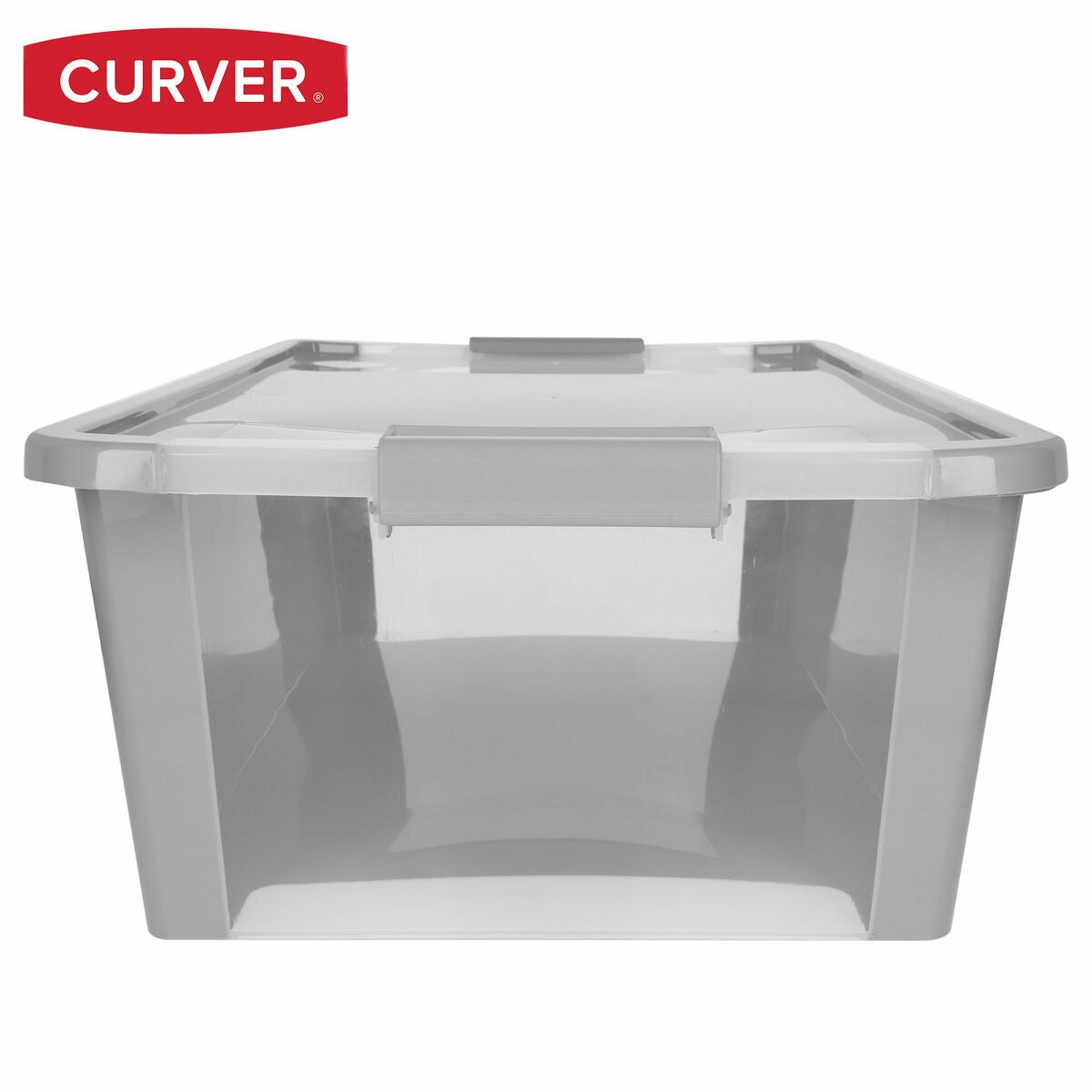 Caja de almacenaje gris Curver de plástico, 26 L (7 unidades) — imagen 2