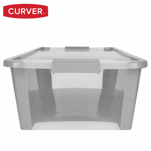 Caja de almacenaje gris Curver de plástico, 26 L (7 unidades) — imagen 2