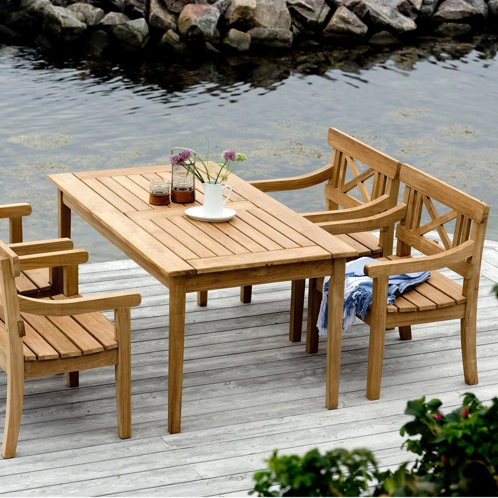 Fritz Hansen Skagerak Drachmann 190 Gartentisch 190x86x72cm