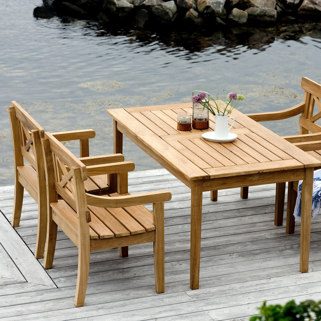 Fritz Hansen Skagerak Drachmann Gartenarmlehnstuhl