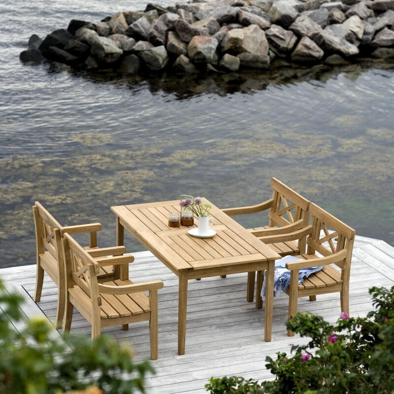 Fritz Hansen Skagerak Drachmann Gartenarmlehnstuhl