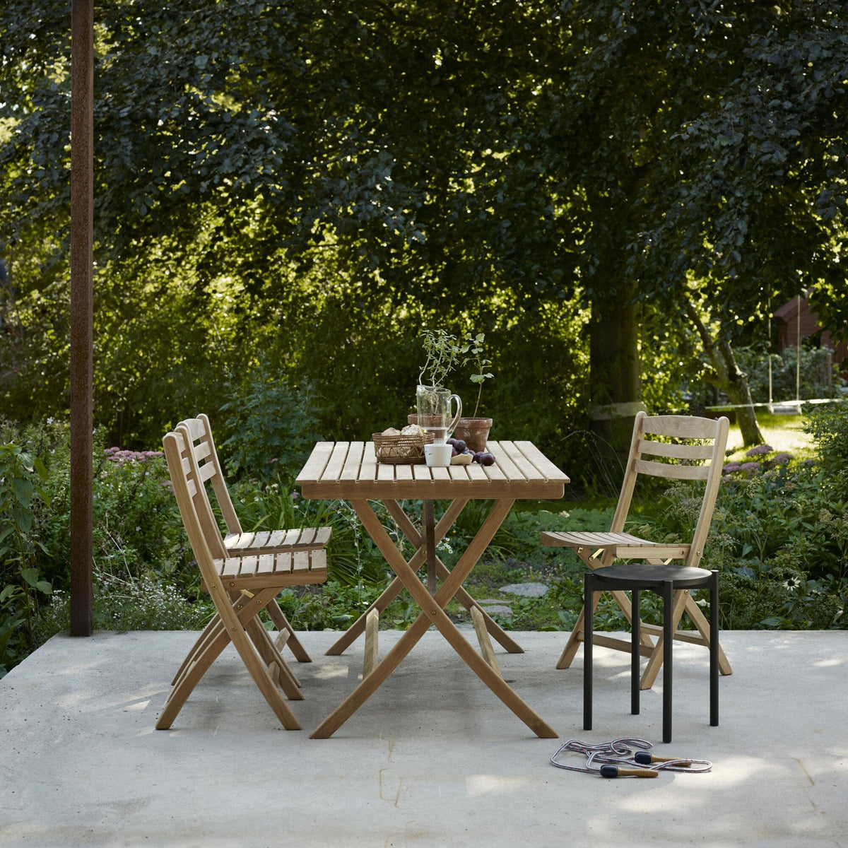 Fritz Hansen Skagerak Selandia Gartentisch klappbar 147cm