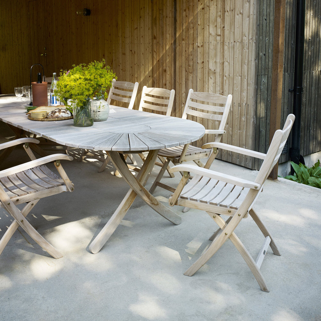 Fritz Hansen Skagerak Selandia Gartenarmlehnstuhl