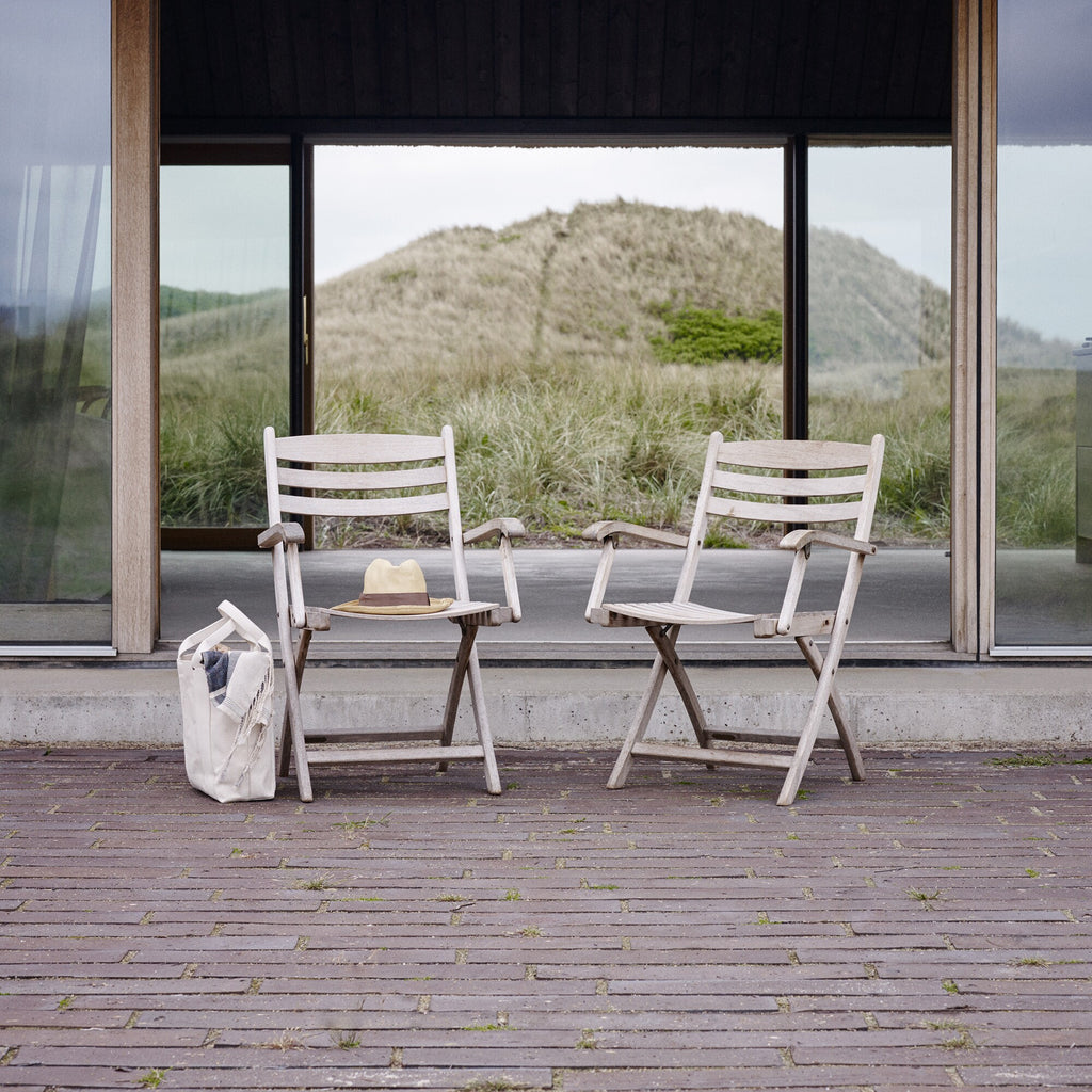 Fritz Hansen Skagerak Selandia Gartenarmlehnstuhl