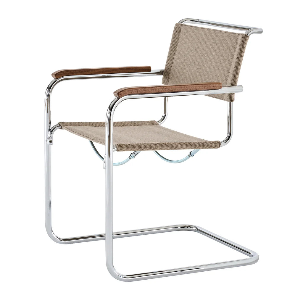 Thonet S 34 V Freischwinger Armlehnstuhl