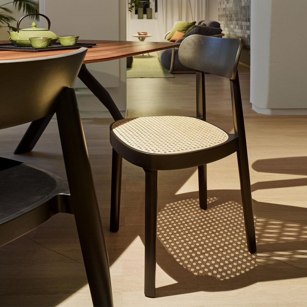 Thonet 118 Stuhl mit Rohrgeflecht 4er Set