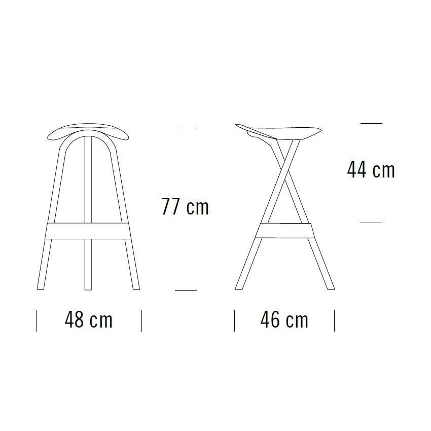Thonet 404 H Barhocker