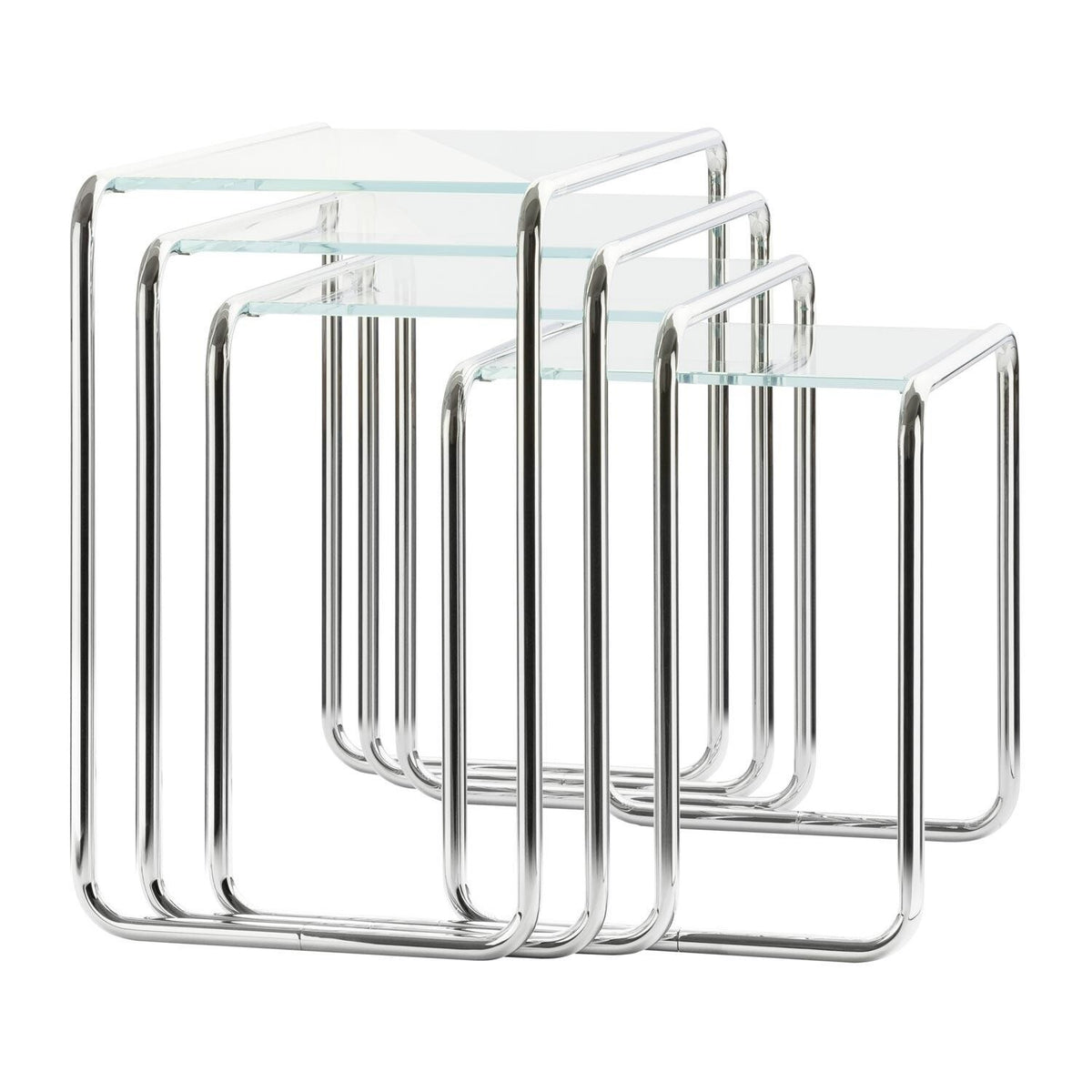 Thonet B 9 Beistelltisch Glas
