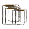 Thonet B 9 Pure Materials Beistelltisch 4er Set Nussbaum