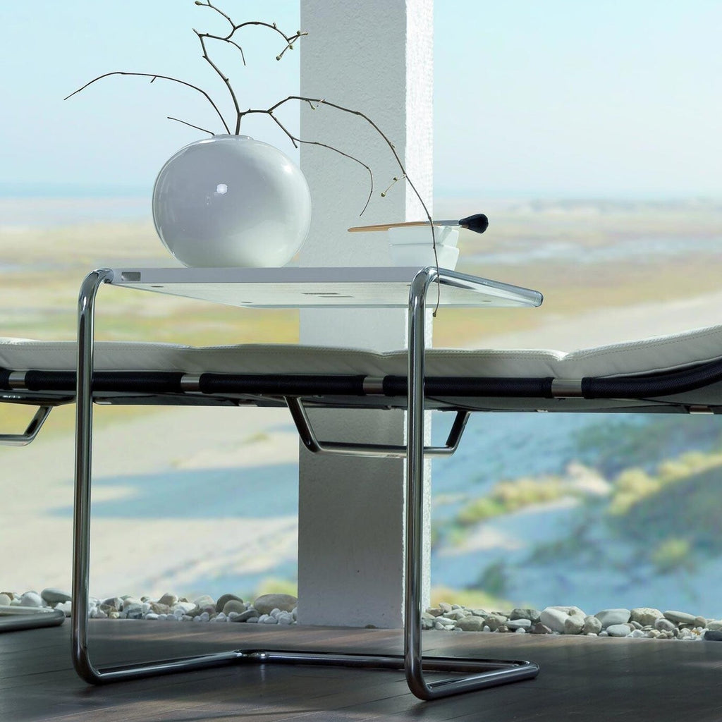 Thonet B 97 Beistelltisch 2er Set Glas