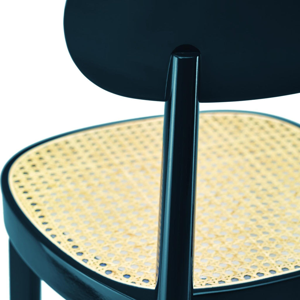 Thonet Gloss 118 Stuhl mit Rohrgeflecht