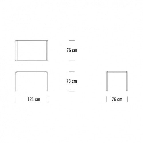 Thonet S 285/0 Schreibtisch