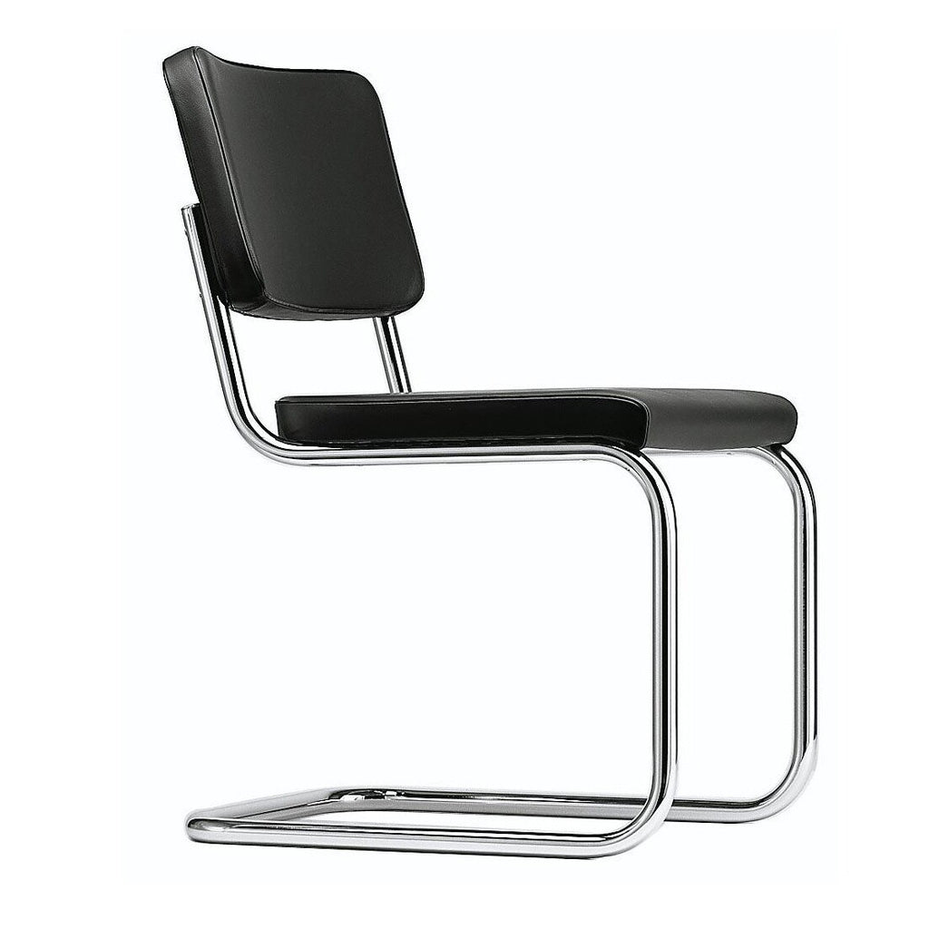 Thonet S 32 PV Freischwinger Stuhl Leder