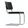 Thonet S 32 PV Freischwinger Stuhl Leder