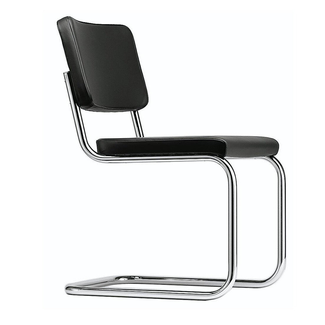 Thonet S 32 PV Freischwinger Stuhl Leder