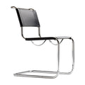 Thonet S 33 Freischwinger Stuhl Kernleder