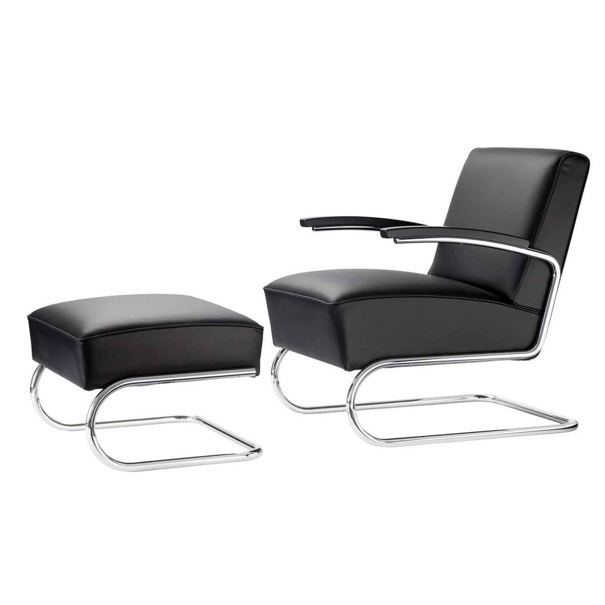 Thonet S 411 Sessel Leder