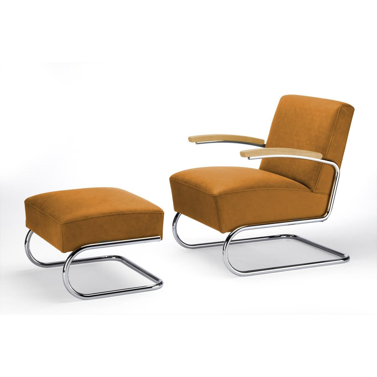Thonet S 411 Sessel Leder