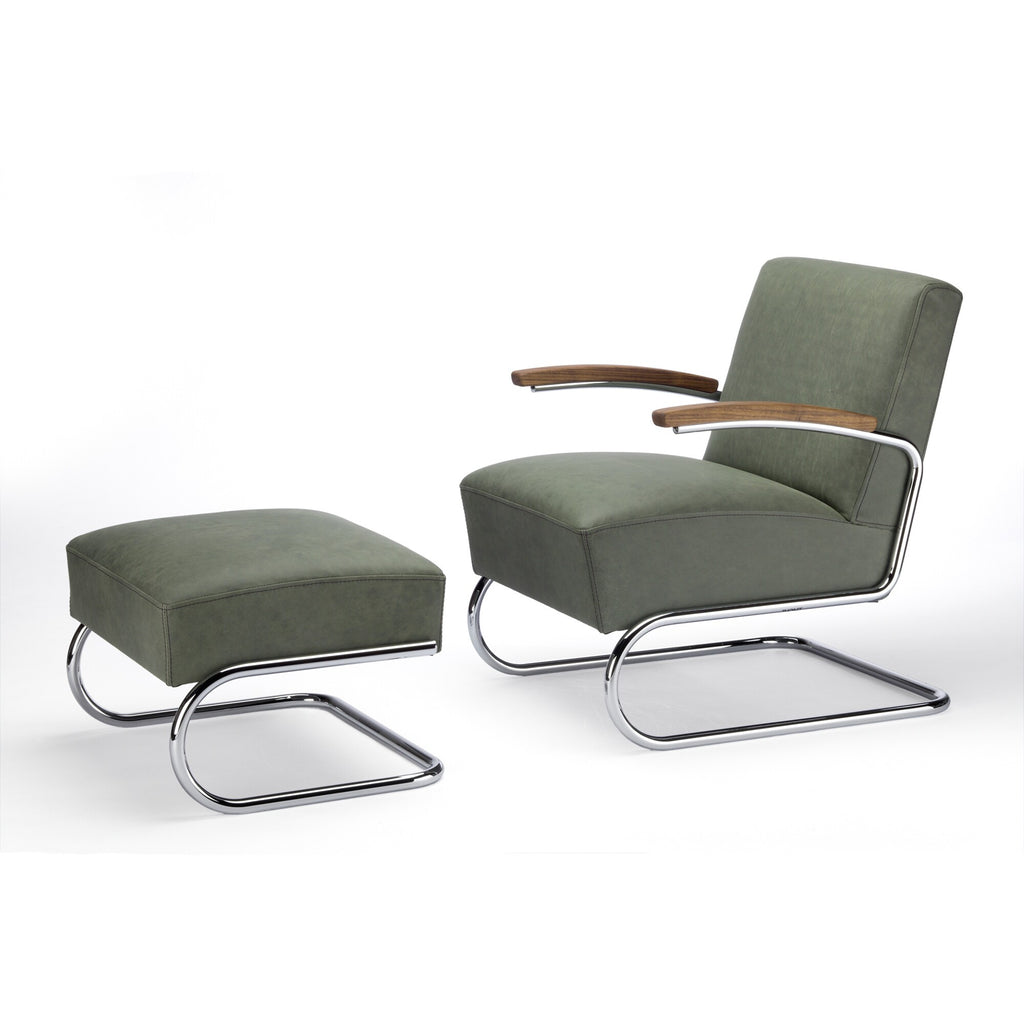 Thonet S 411 Sessel Leder