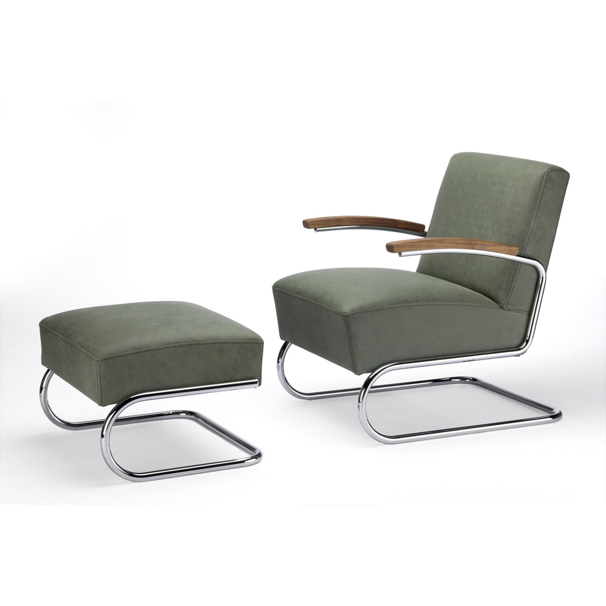 Thonet S 411 Sessel Leder