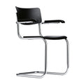 Thonet S 43 F Freischwinger Armlehnstuhl