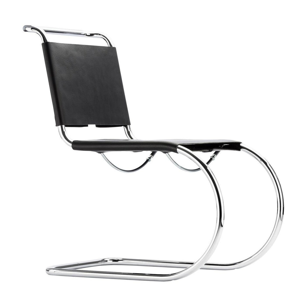 Thonet S 533 L Freischwinger Stuhl Kernleder