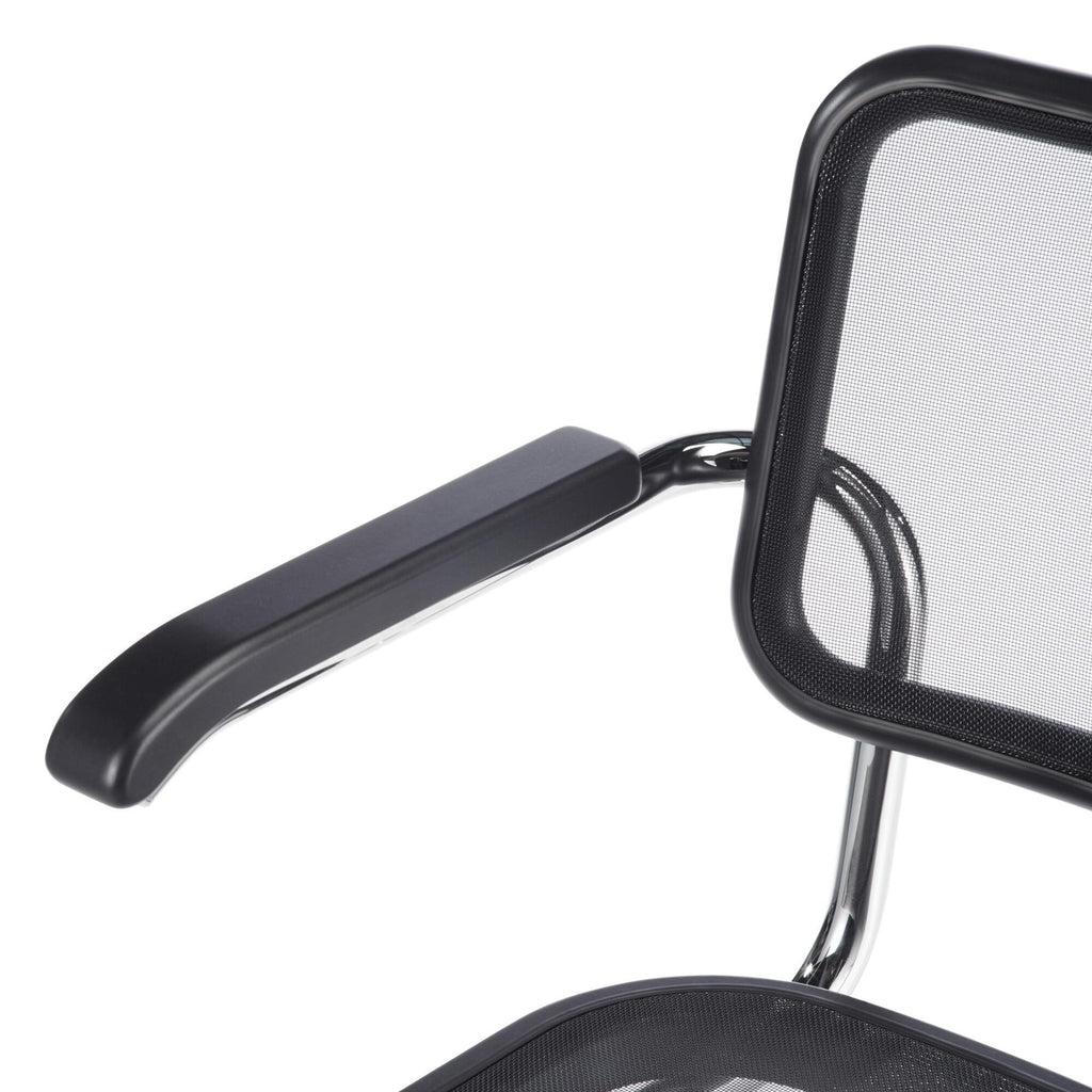 Thonet S 64 N Freischwinger Armlehnstuhl Buche