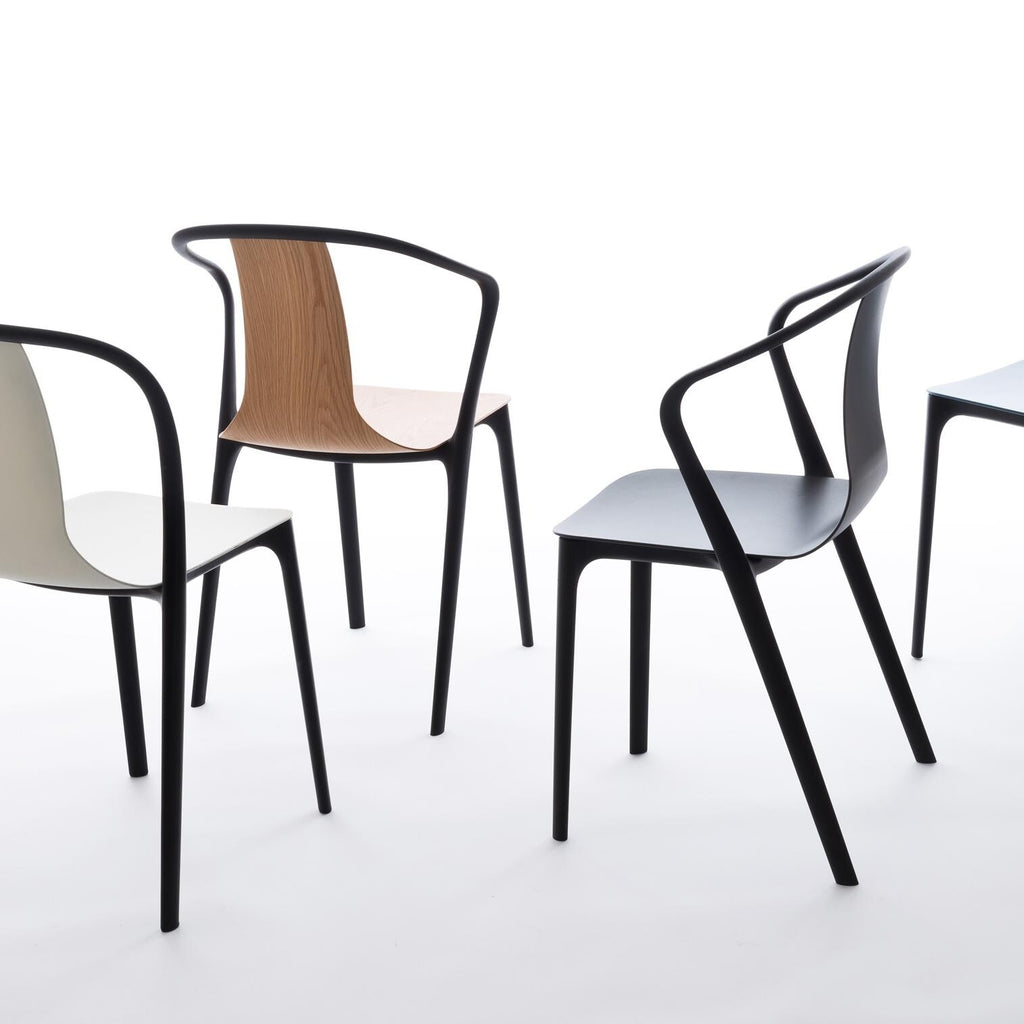 Vitra Belleville Armlehnstuhl Holz