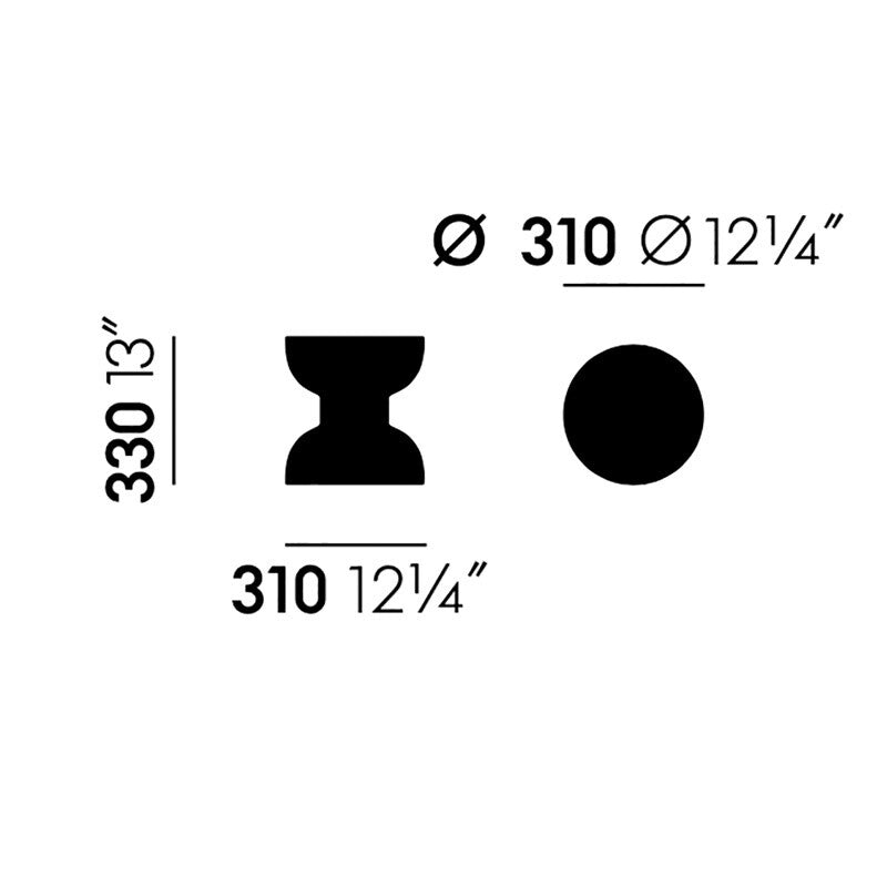 Vitra Cork E Beistelltisch