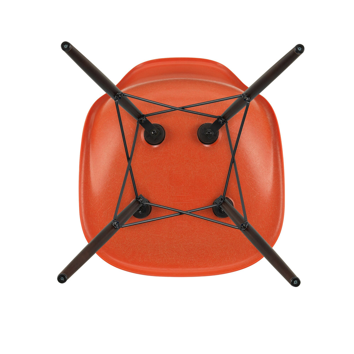 Vitra Eames Fiberglass Side Chair DSW Ahorn dunkel
