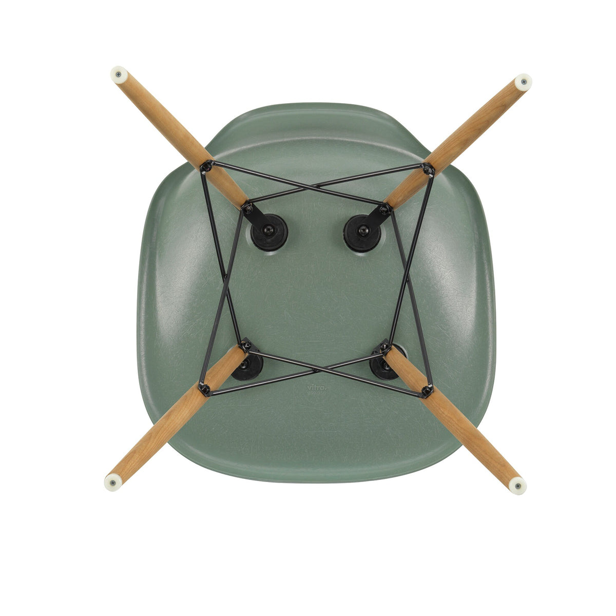 Vitra Eames Fiberglass Side Chair DSW Gestell Esche