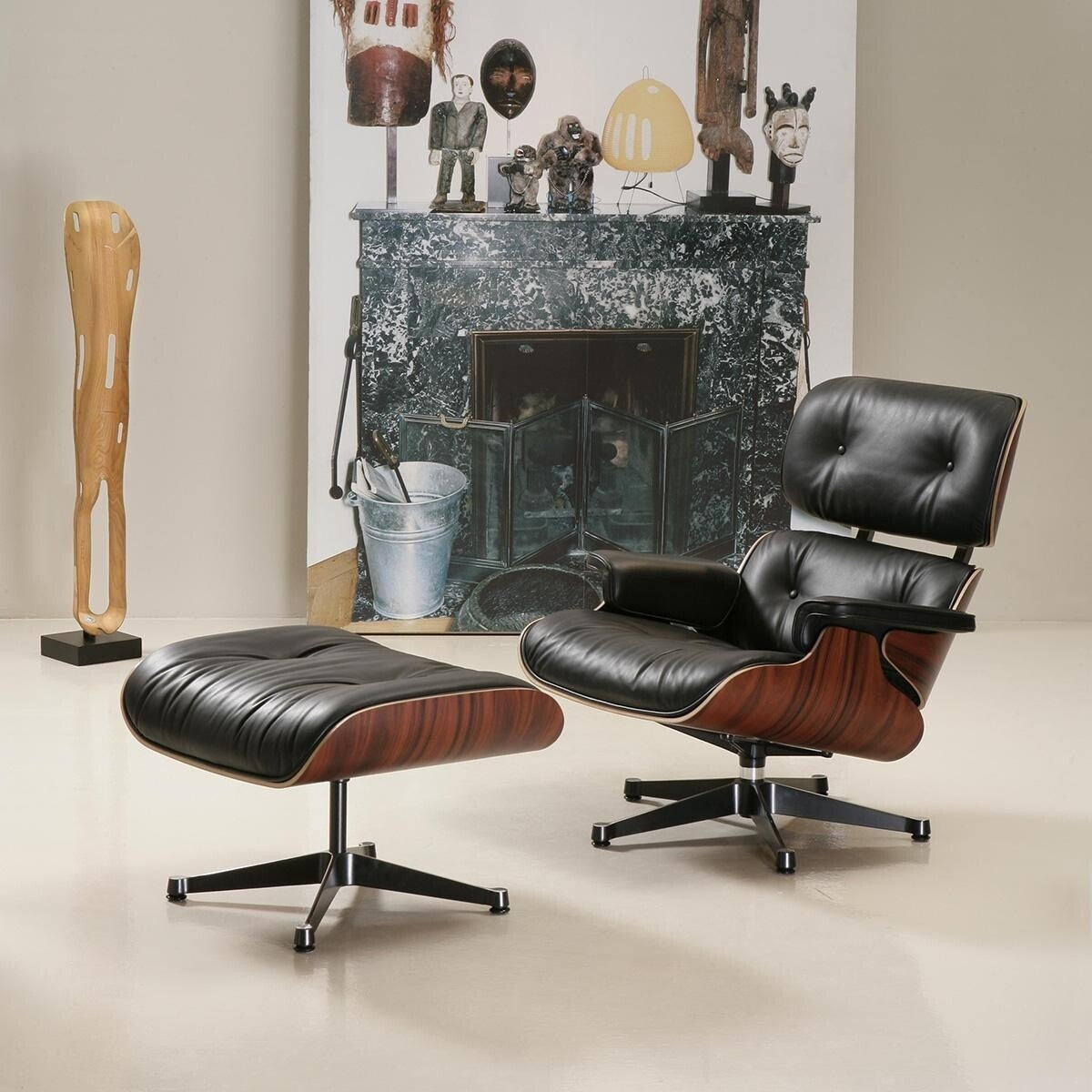 Vitra Eames Lounge Chair Sessel & Ottoman