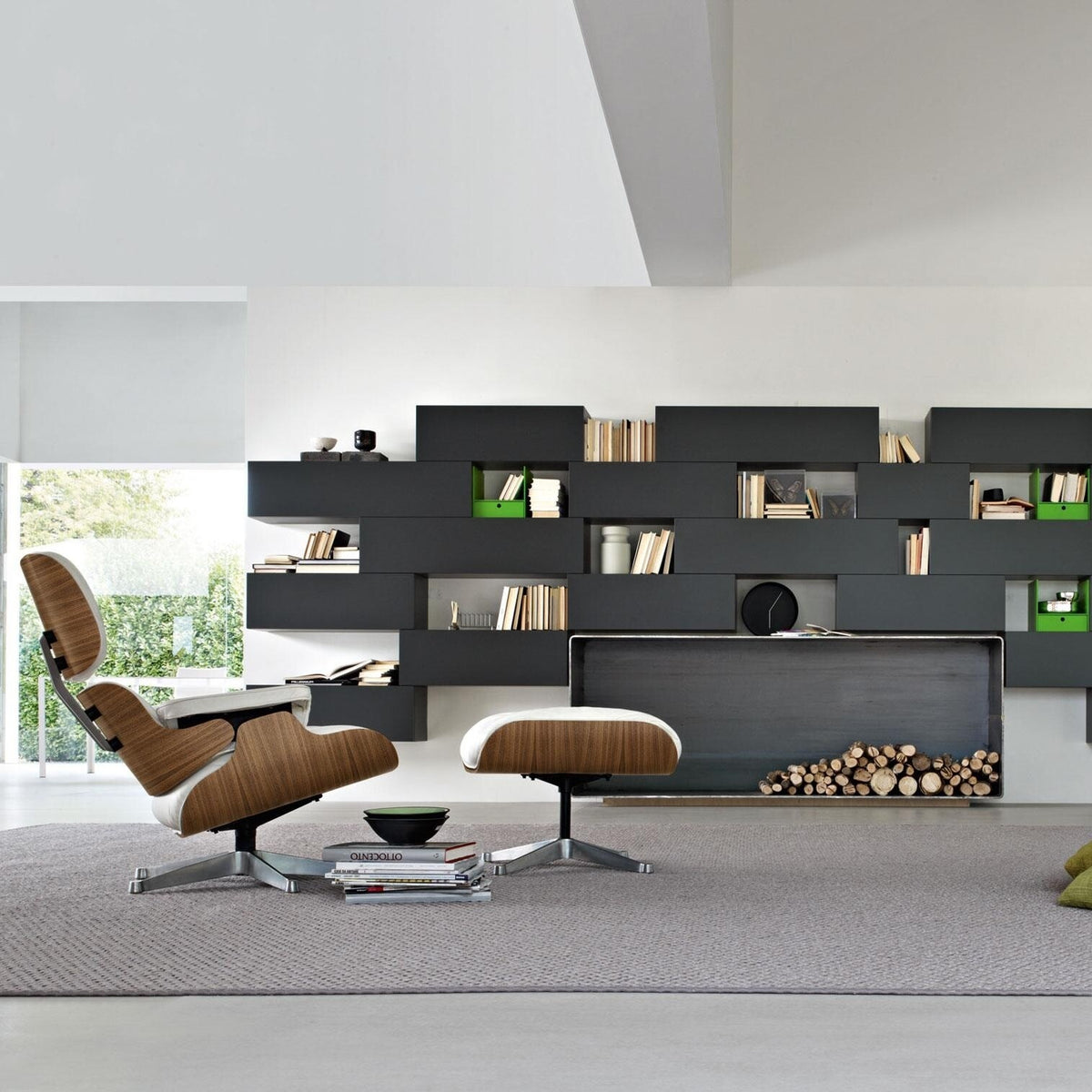 Vitra Eames Lounge Chair Sessel & Ottoman