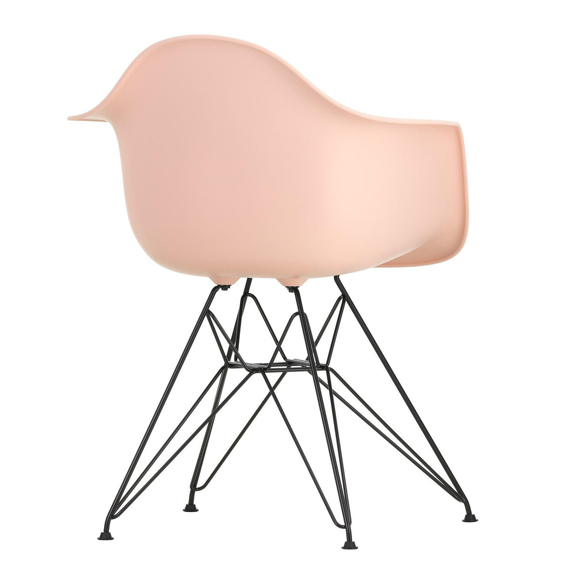 Vitra Eames Plastic Armchair DAR RE Gestell schwarz