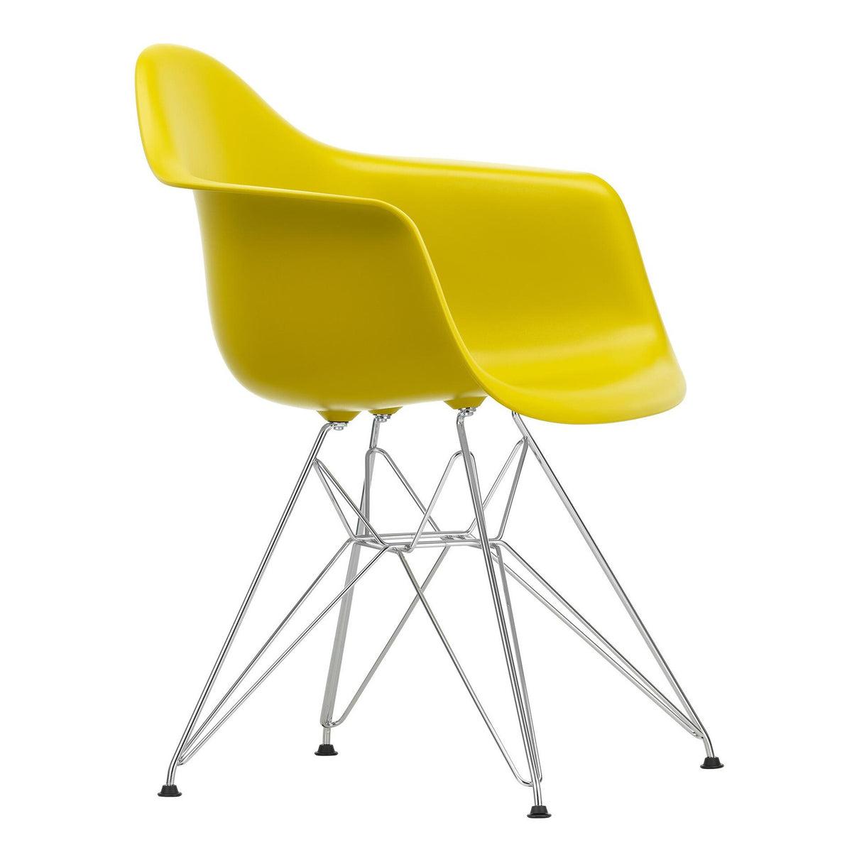 Vitra Eames Plastic Armchair DAR RE Gestell verchromt