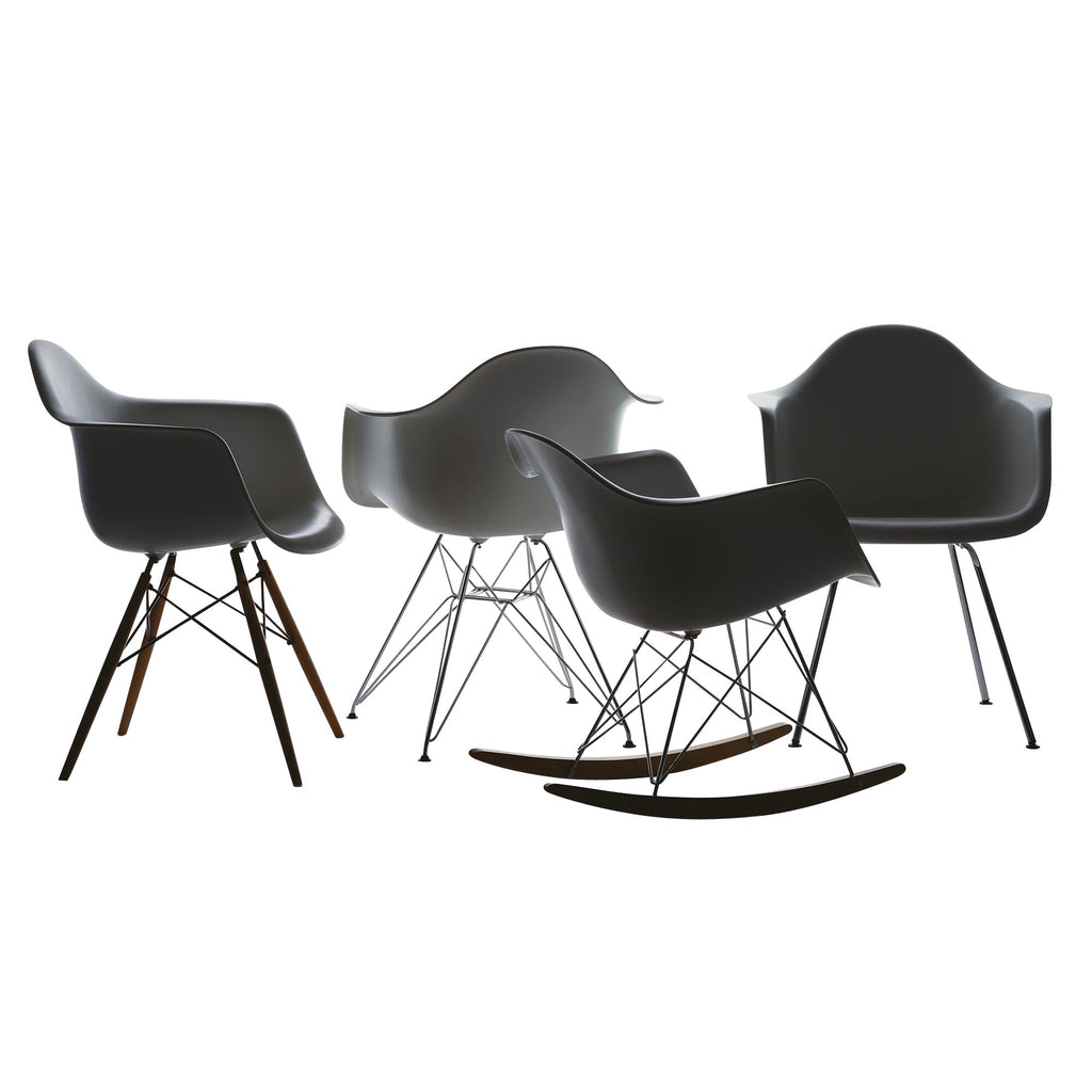 Vitra Eames Plastic Armchair DAR Gestell verchromt