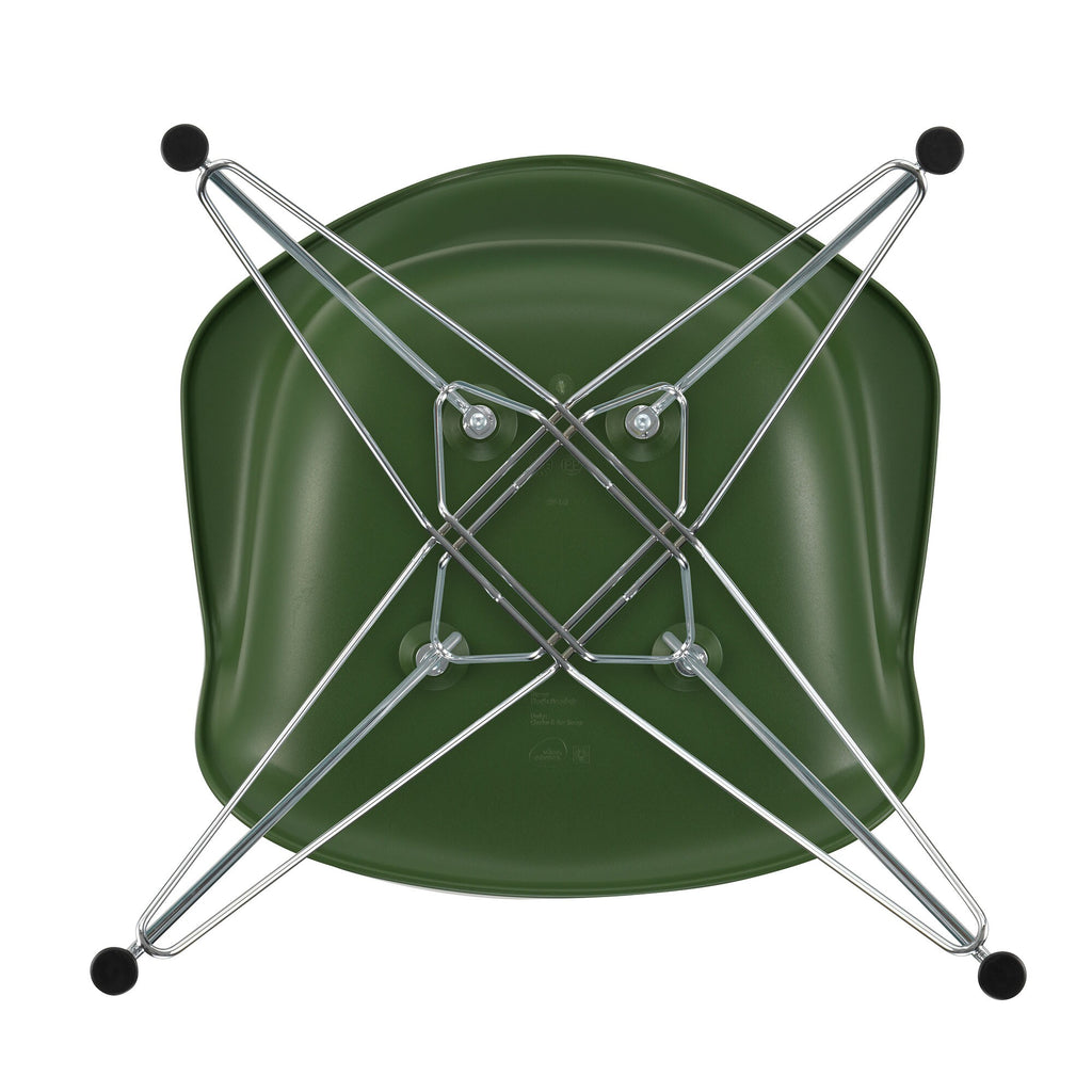 Vitra Eames Plastic Armchair DAR RE Gestell verchromt