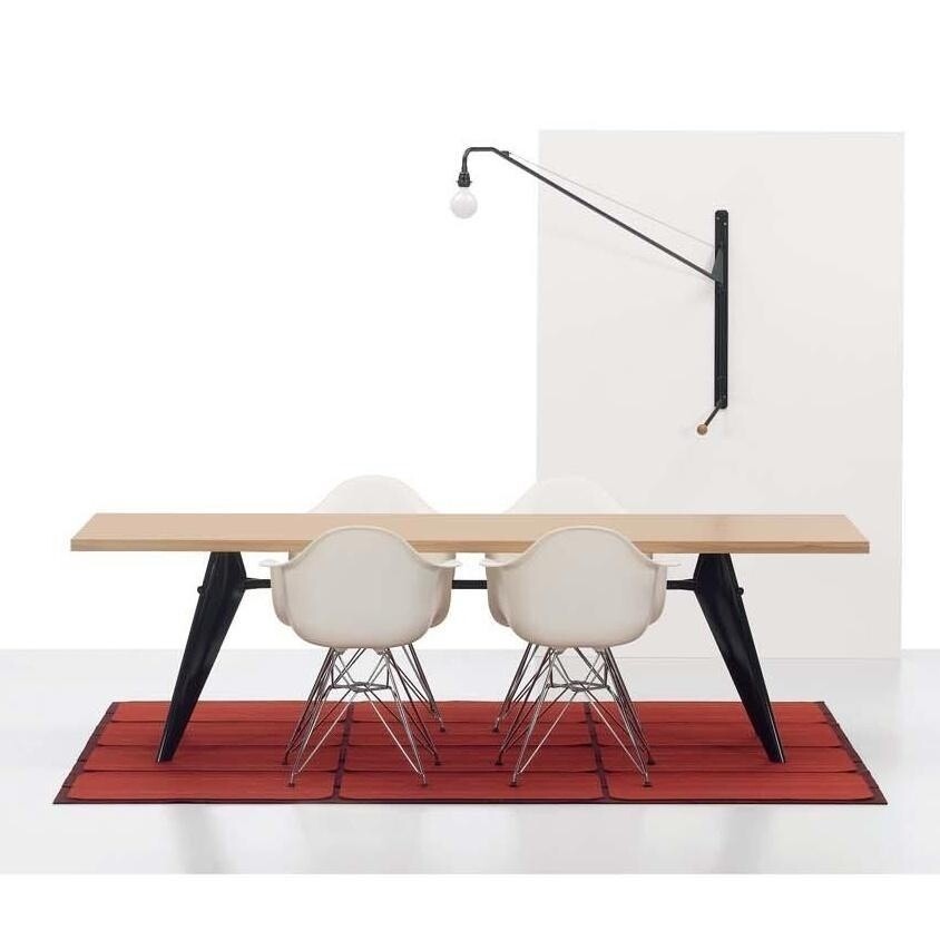 Vitra Eames Plastic Armchair DAR Gestell verchromt