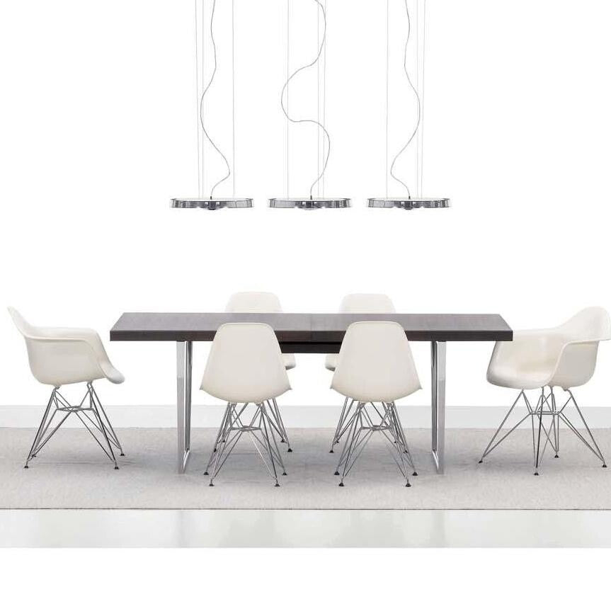 Vitra Eames Plastic Armchair DAR Gestell verchromt