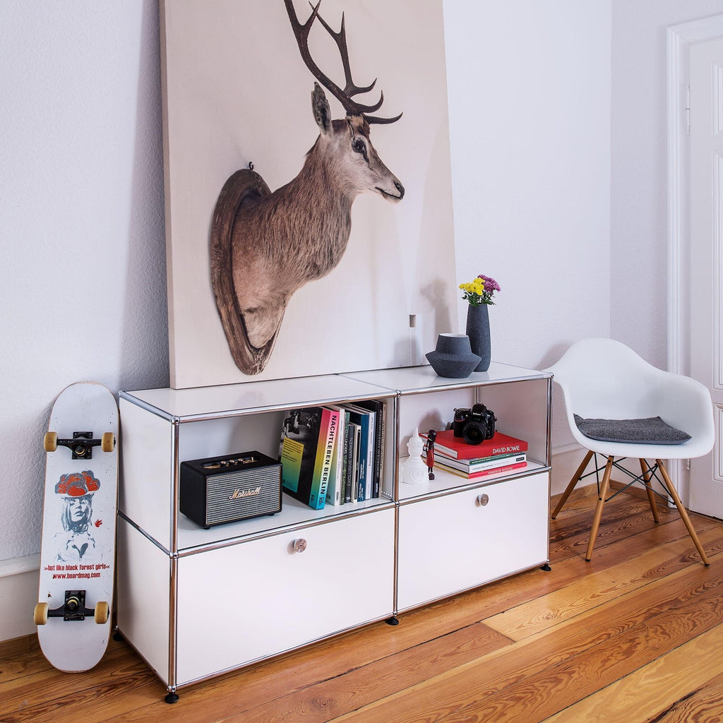 Vitra Eames Plastic Armchair DAW Ahorn gelblich