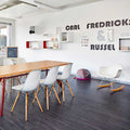 Vitra Eames Plastic Armchair RAR Schaukelstuhl verchromt