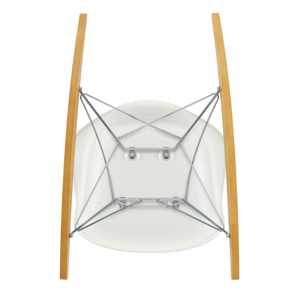 Vitra Eames Plastic Armchair RAR Schaukelstuhl verchromt