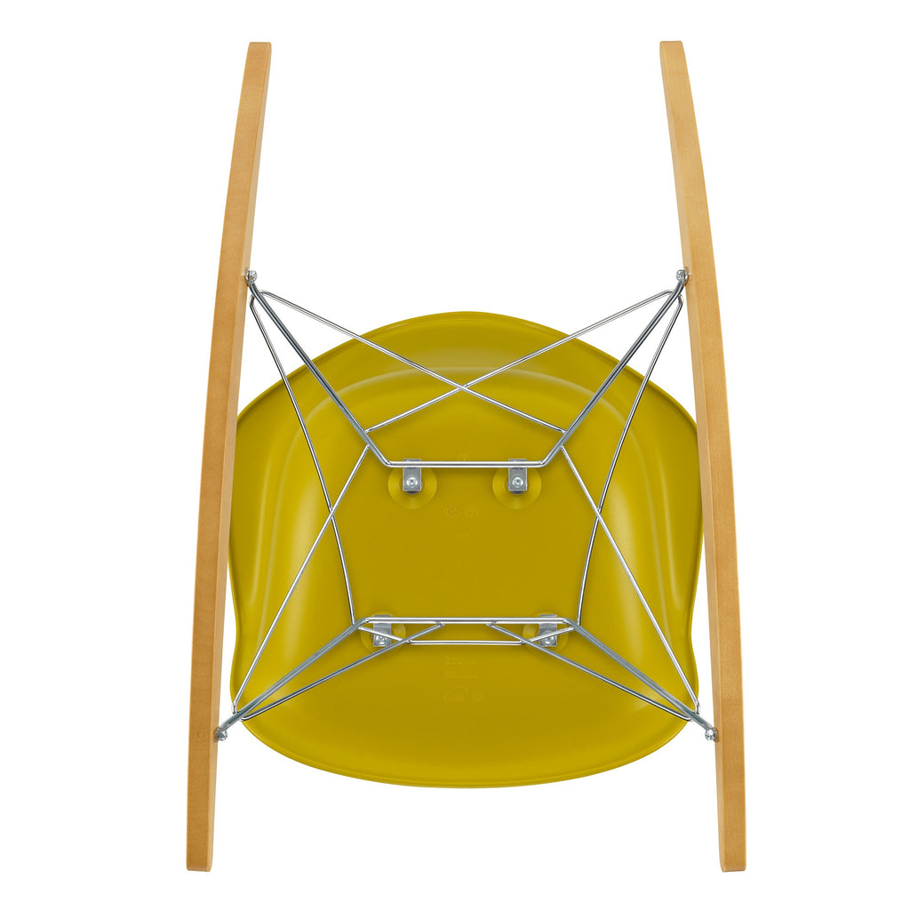 Vitra Eames Plastic Armchair RAR RE Schaukelstuhl verchromt