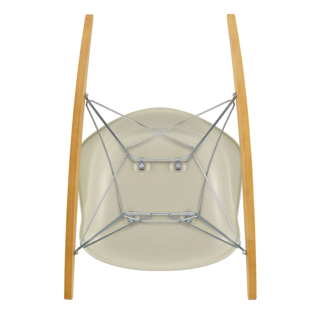 Vitra Eames Plastic Armchair RAR RE Schaukelstuhl verchromt