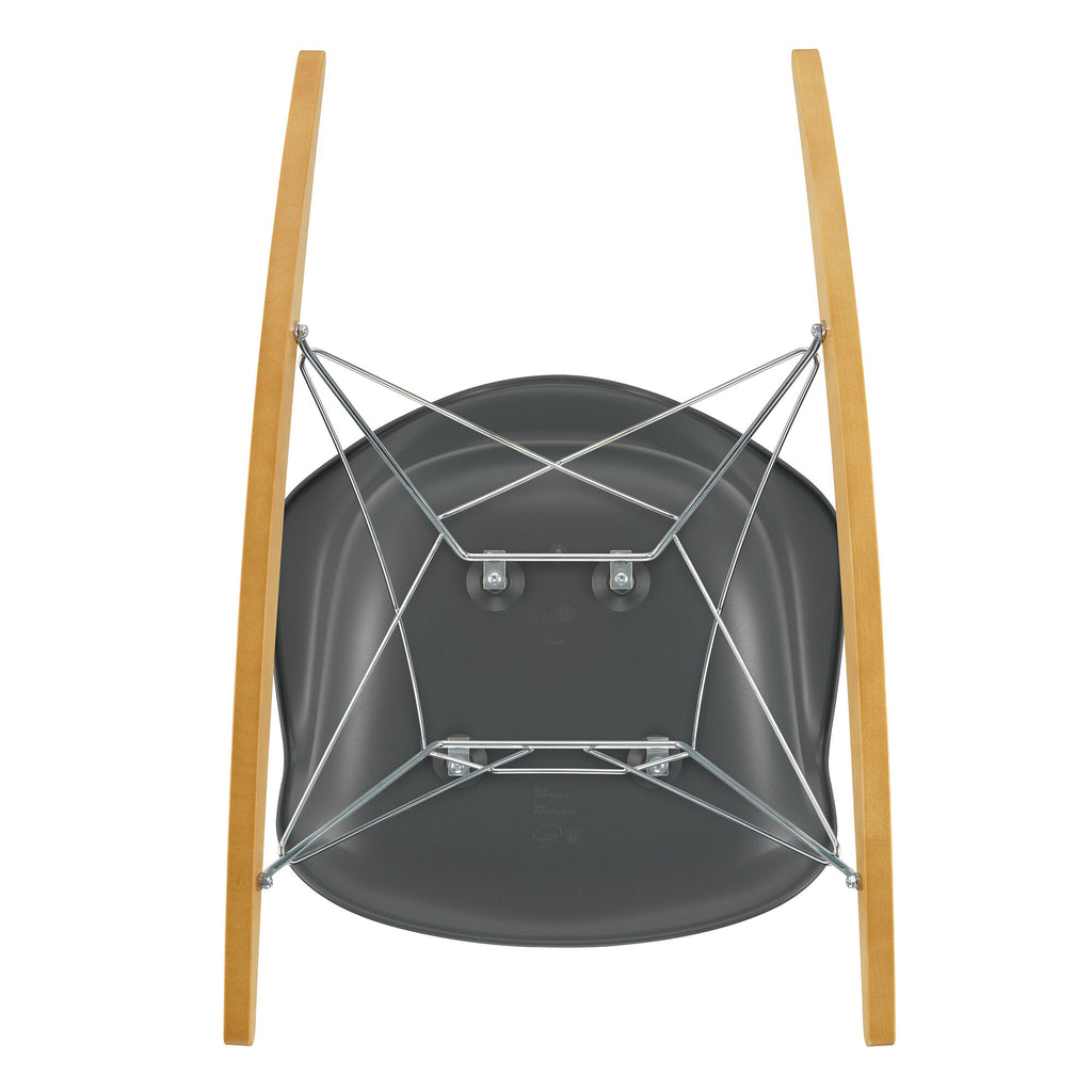 Vitra Eames Plastic Armchair RAR RE Schaukelstuhl verchromt