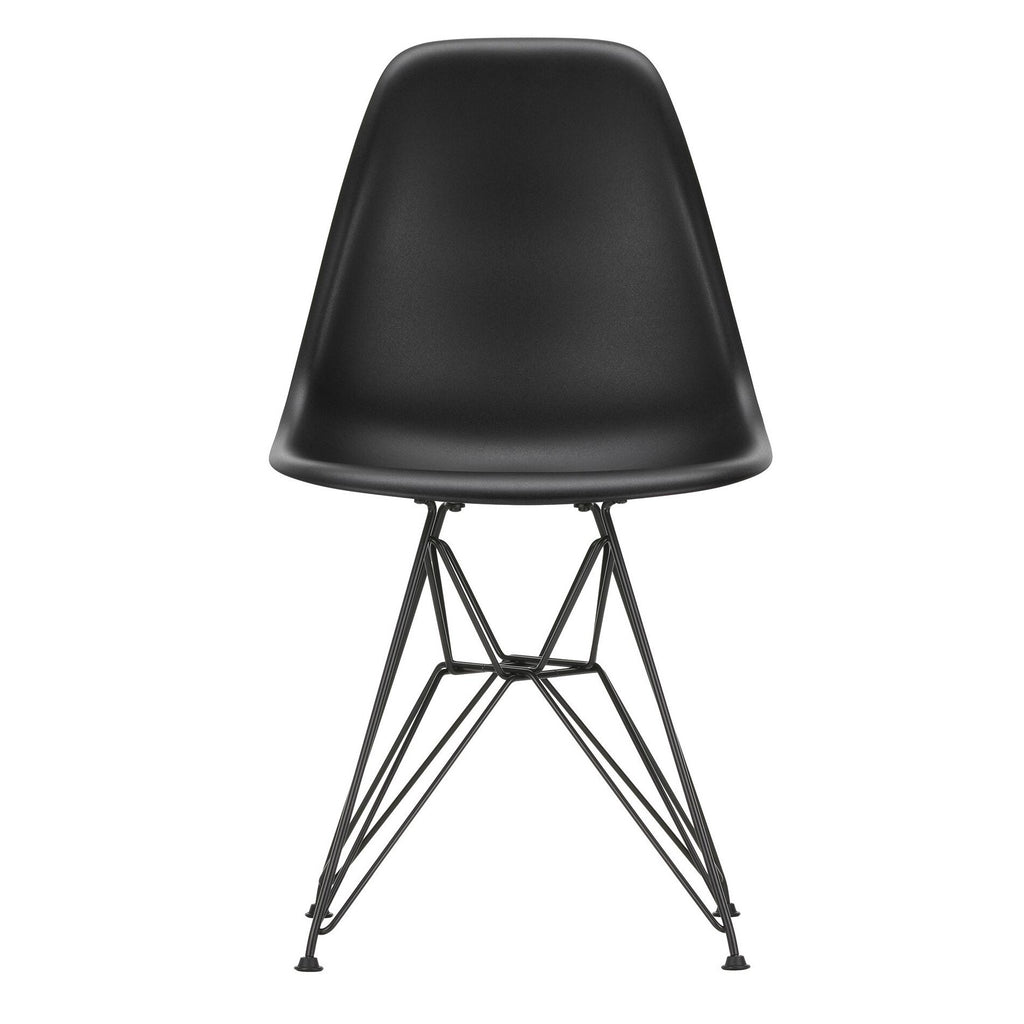 Vitra Eames Plastic Side Chair DSR RE Gestell schwarz