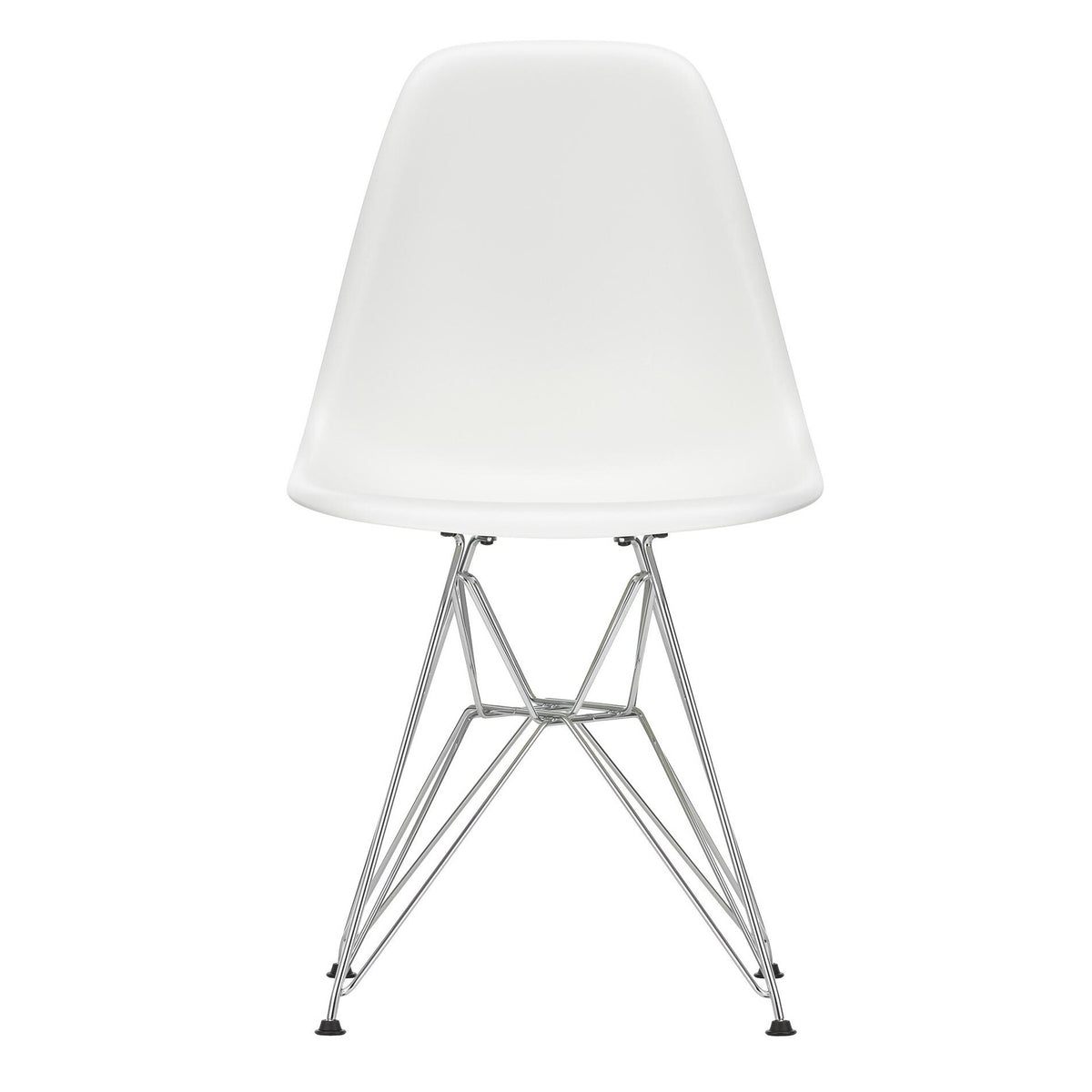Vitra Eames Plastic Side Chair DSR verchromt